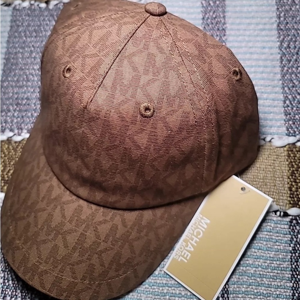 Michael KORS MK monogram logo baseball cap - Picture 4 of 8